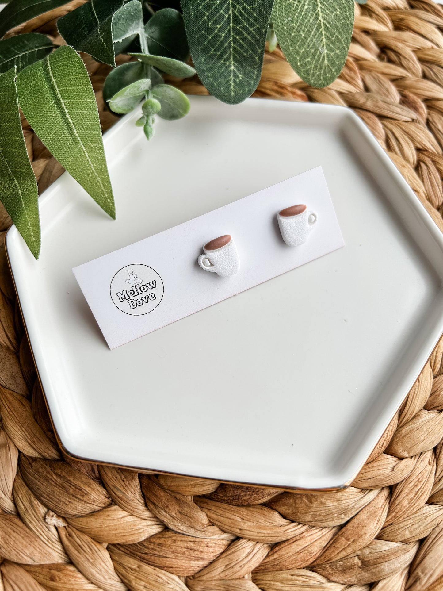Coffee Mug Studs