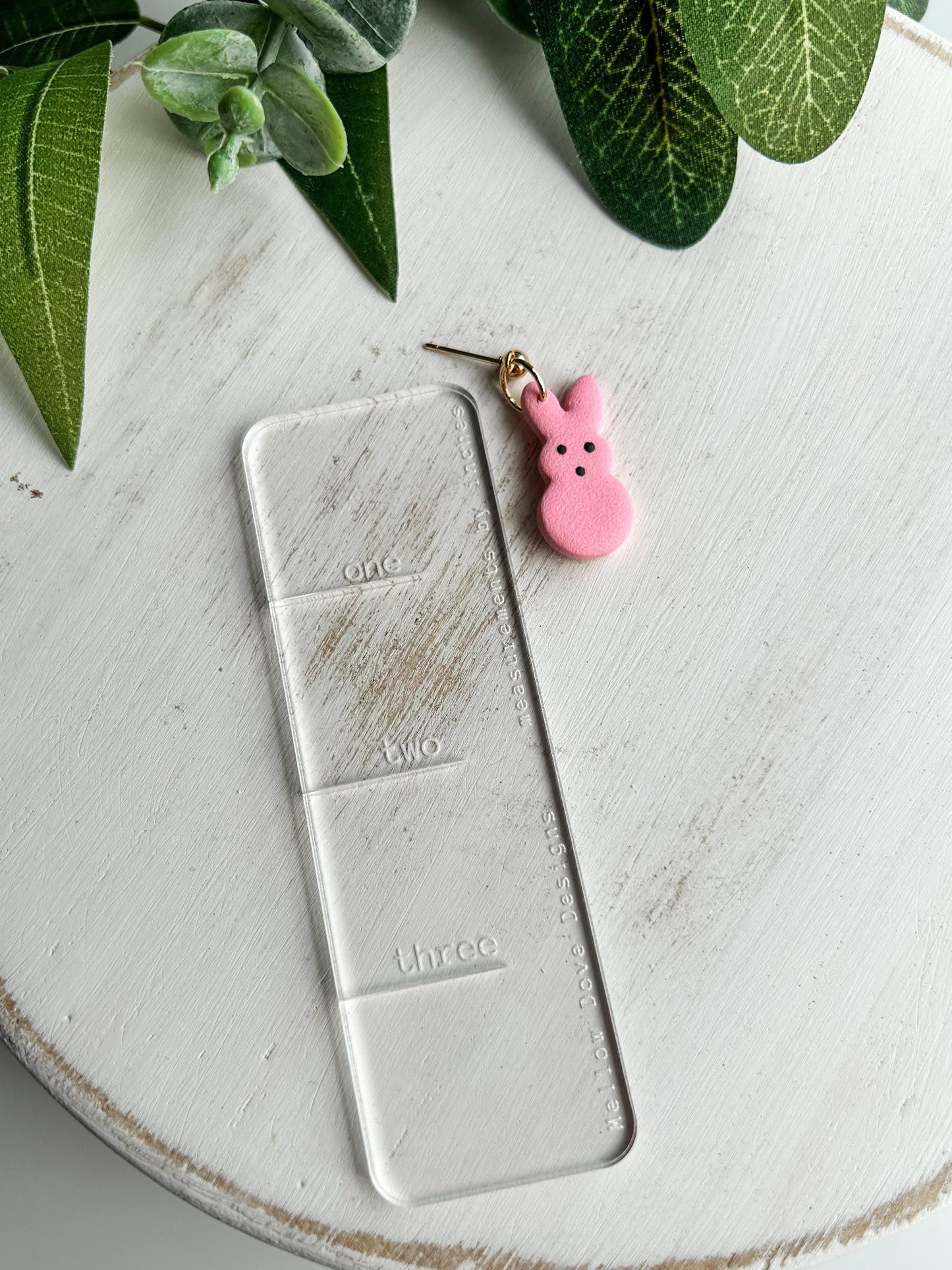 Peeps Bunny Earrings