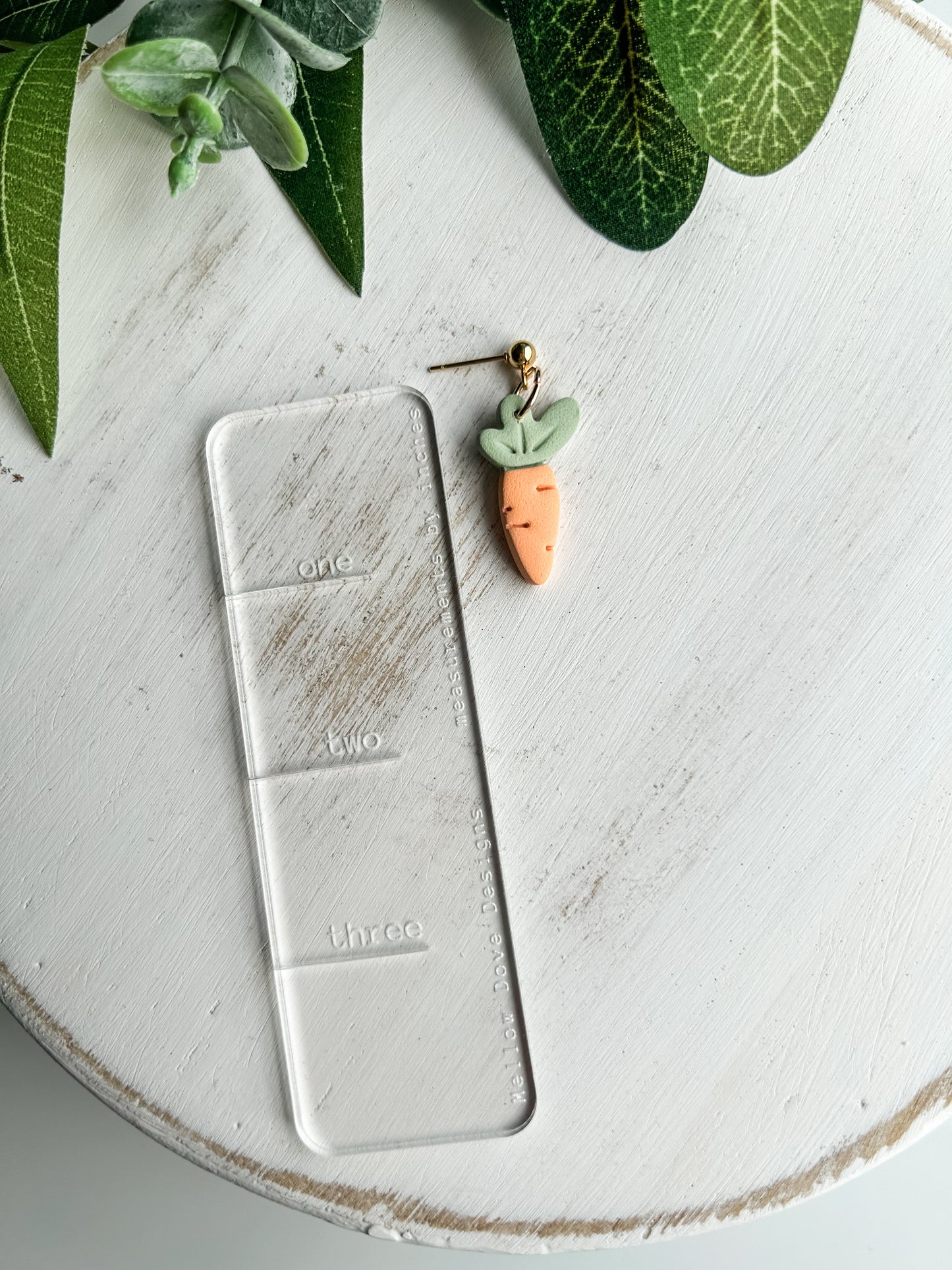 Easter Carrot Earrings