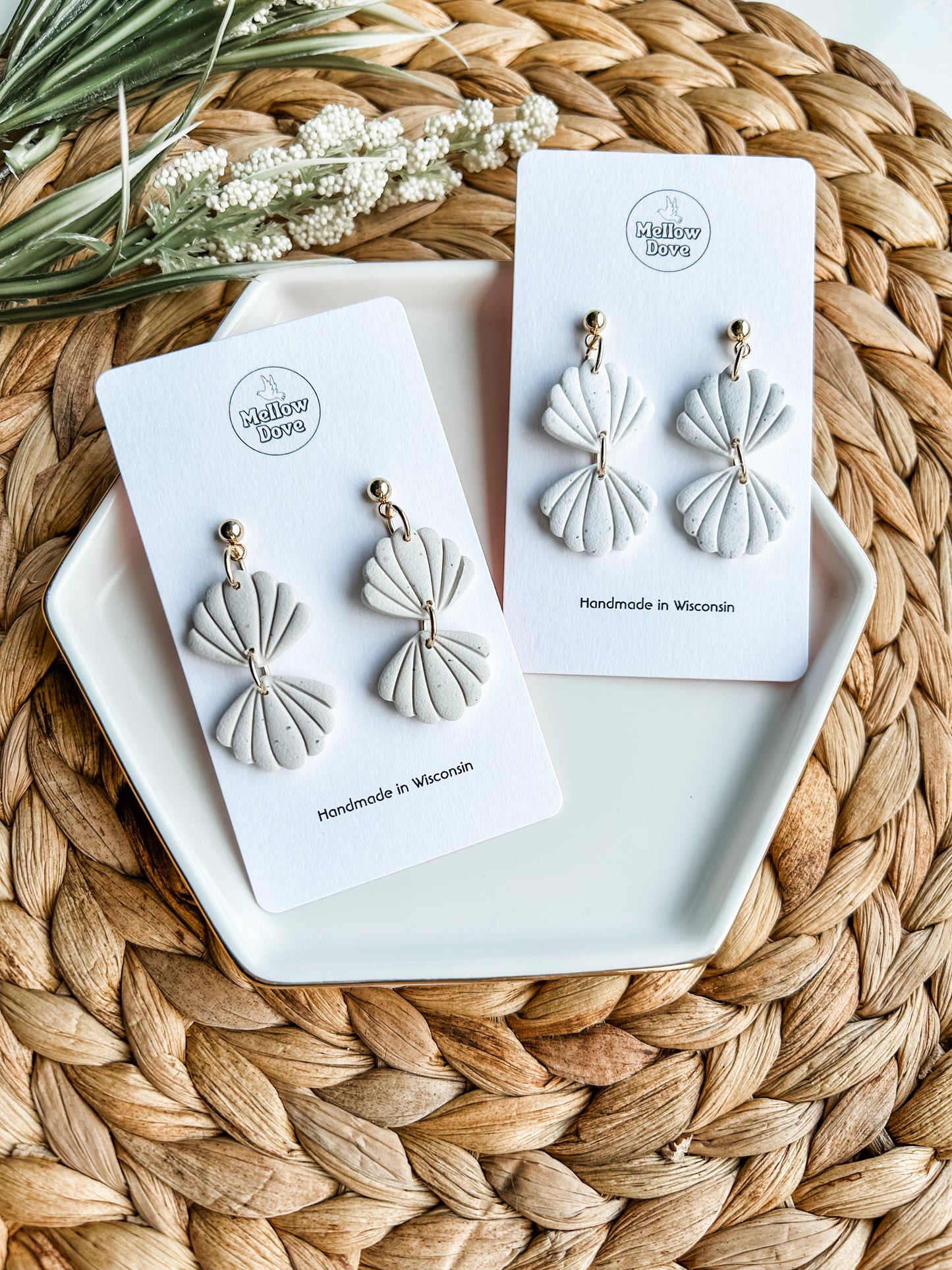 Boho Beach Shell Earrings