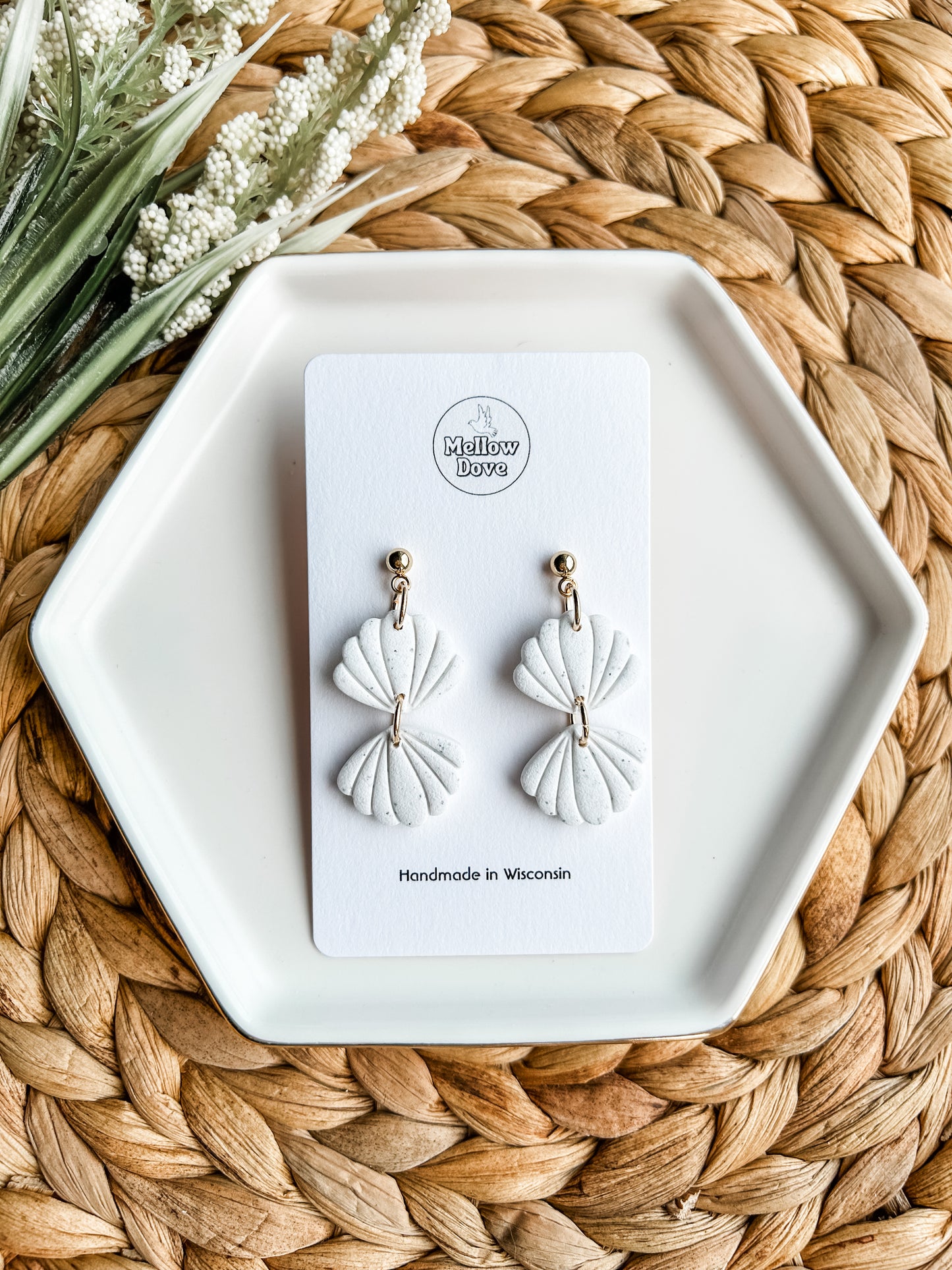 Boho Beach Shell Earrings