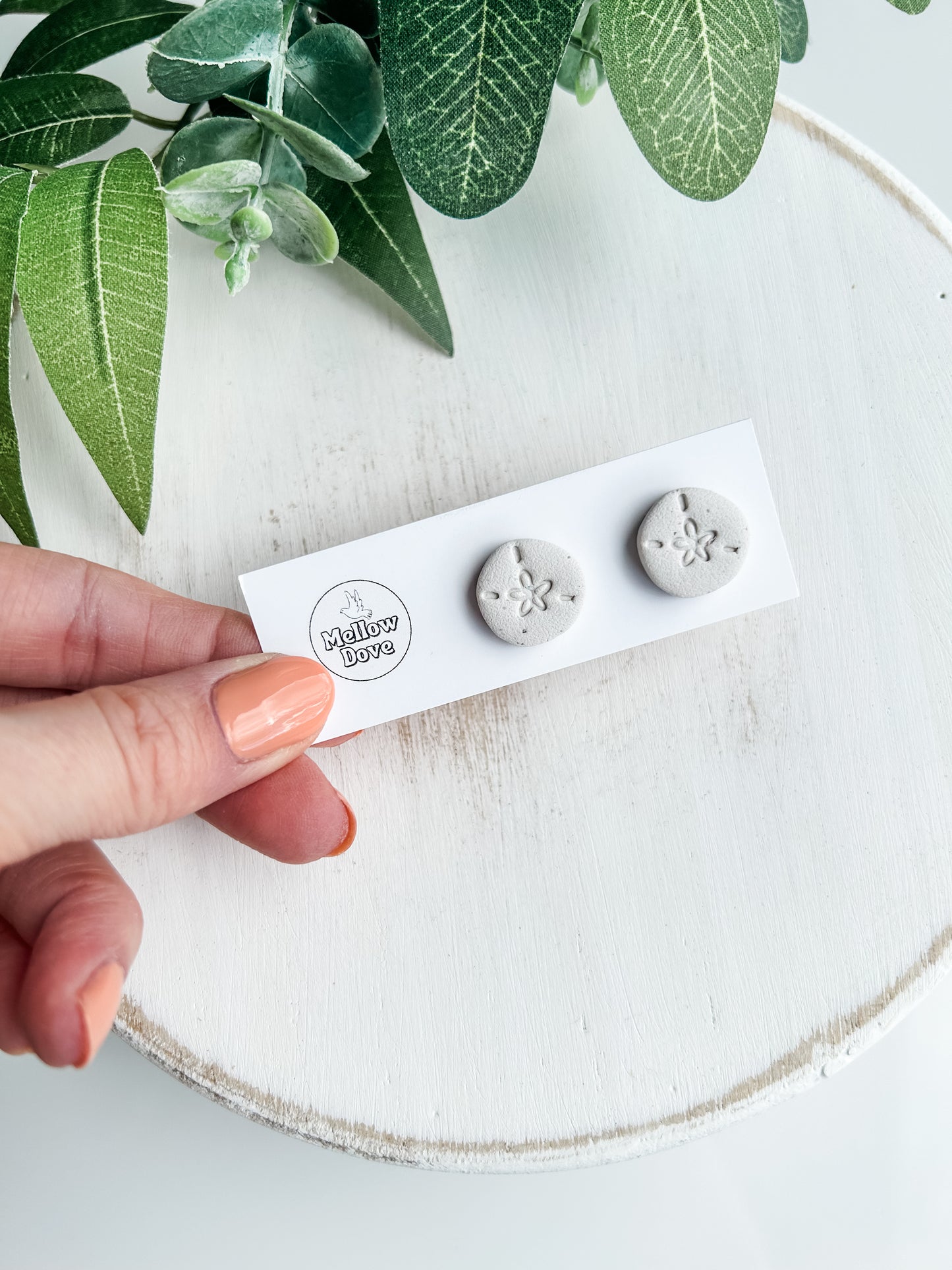 Sand Dollar Studs