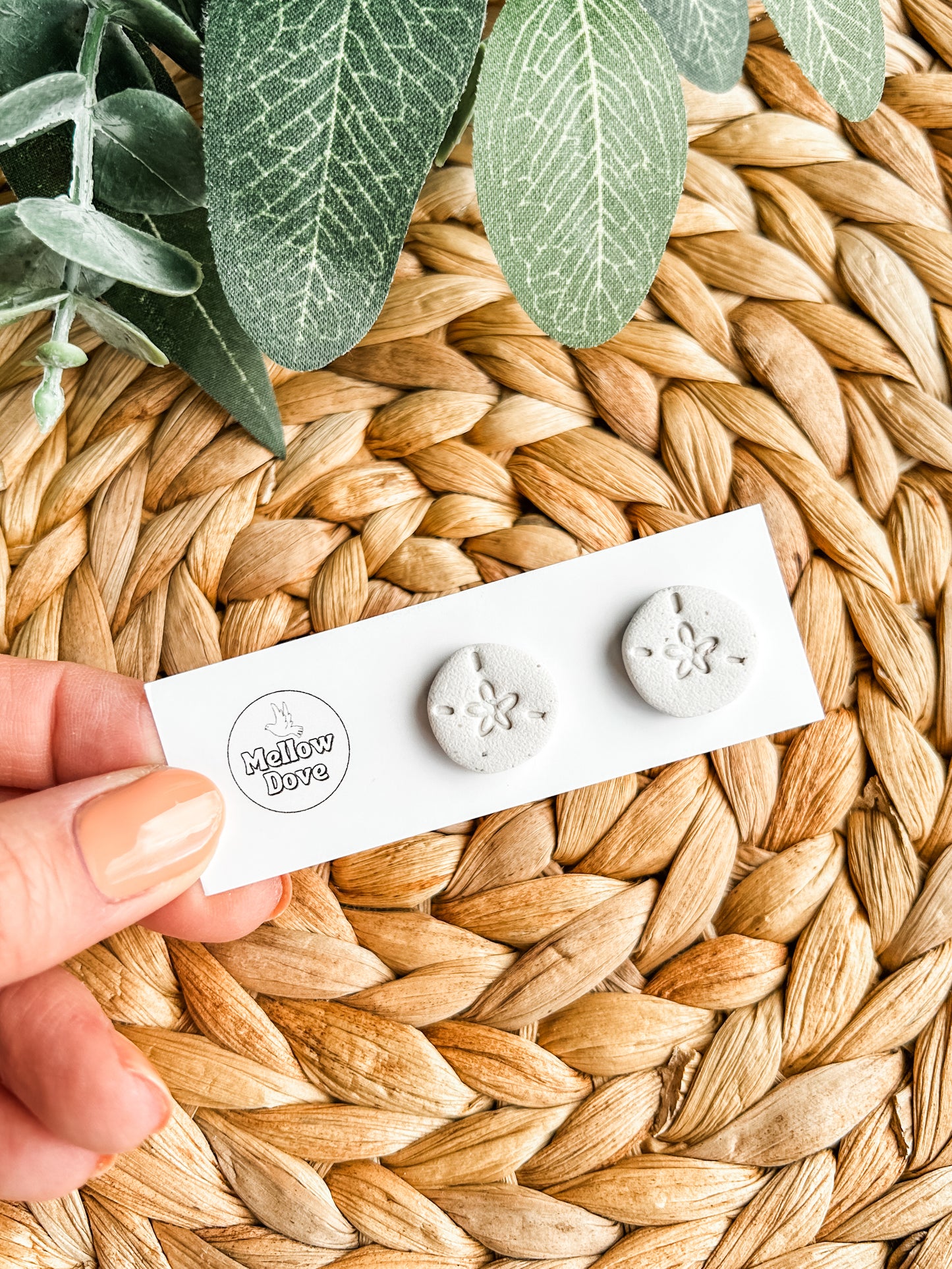 Sand Dollar Studs