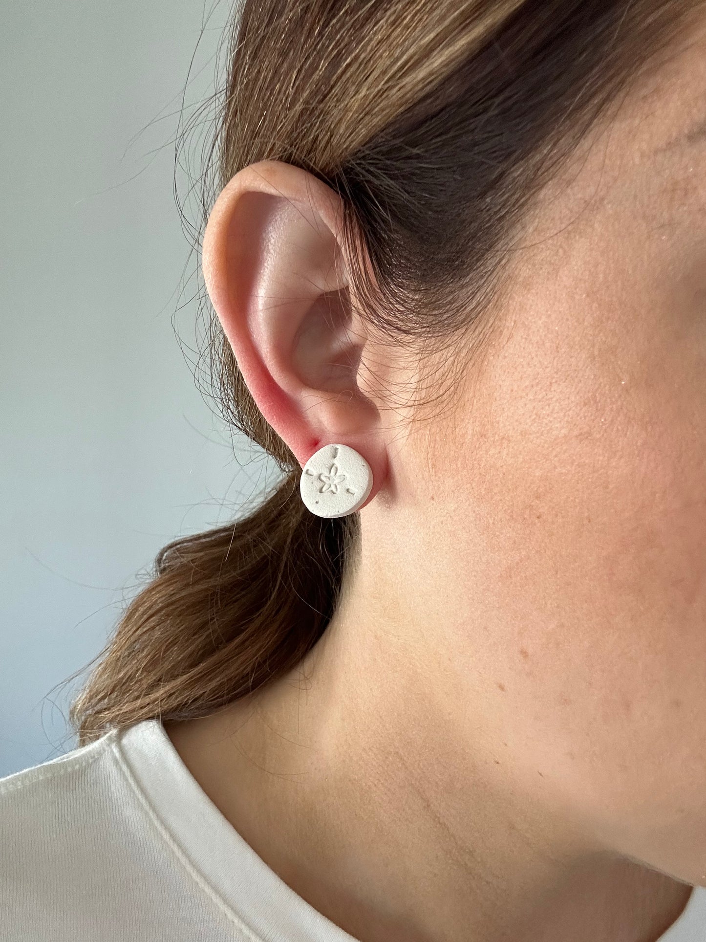 Sand Dollar Studs