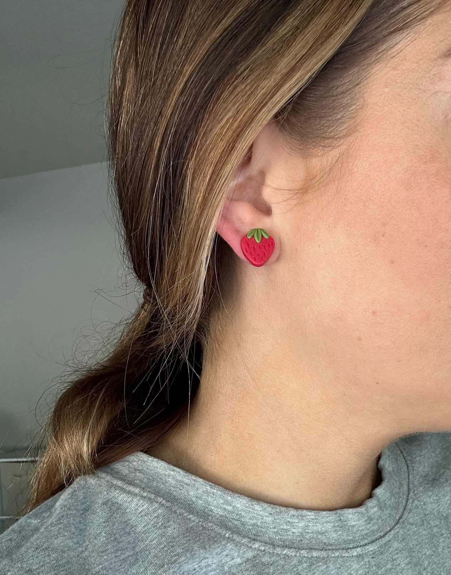 Strawberry Studs