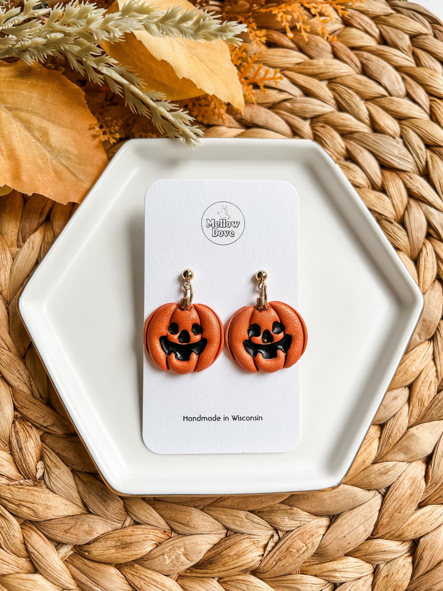 Jack-O-Lantern Earrings
