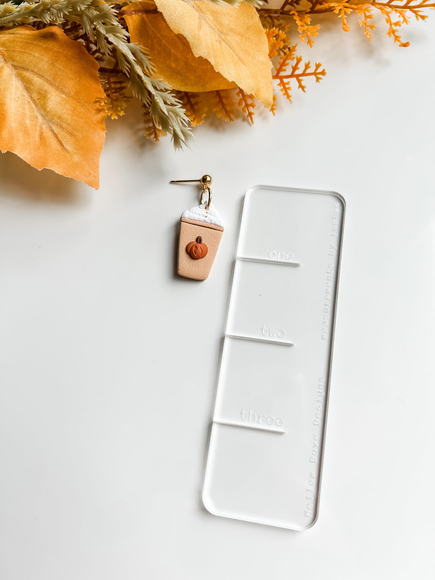 Pumpkin Cream Cold Brew Earrings