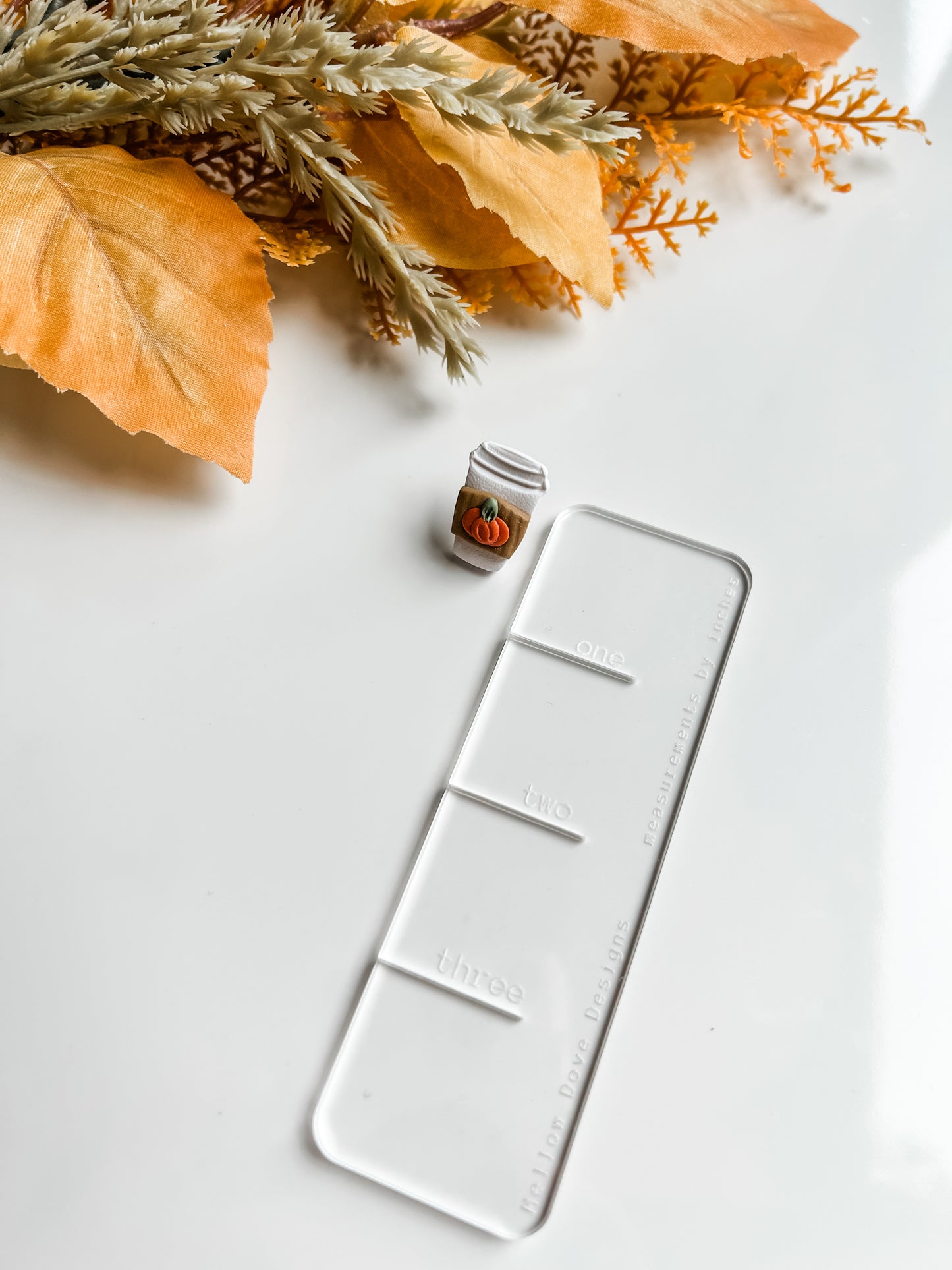 Pumpkin Spice Latte Studs