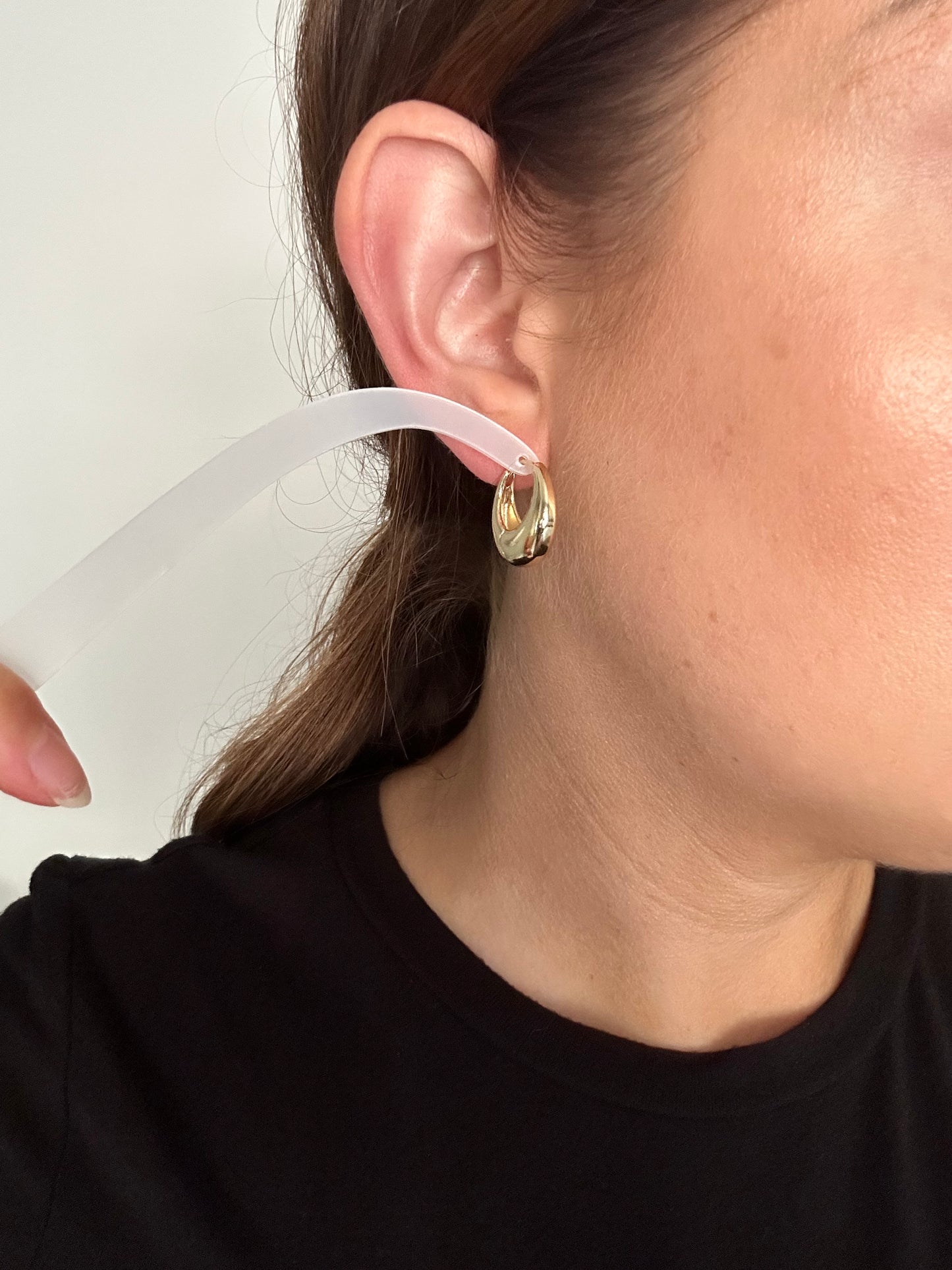 18K Gold-Filled Hoops