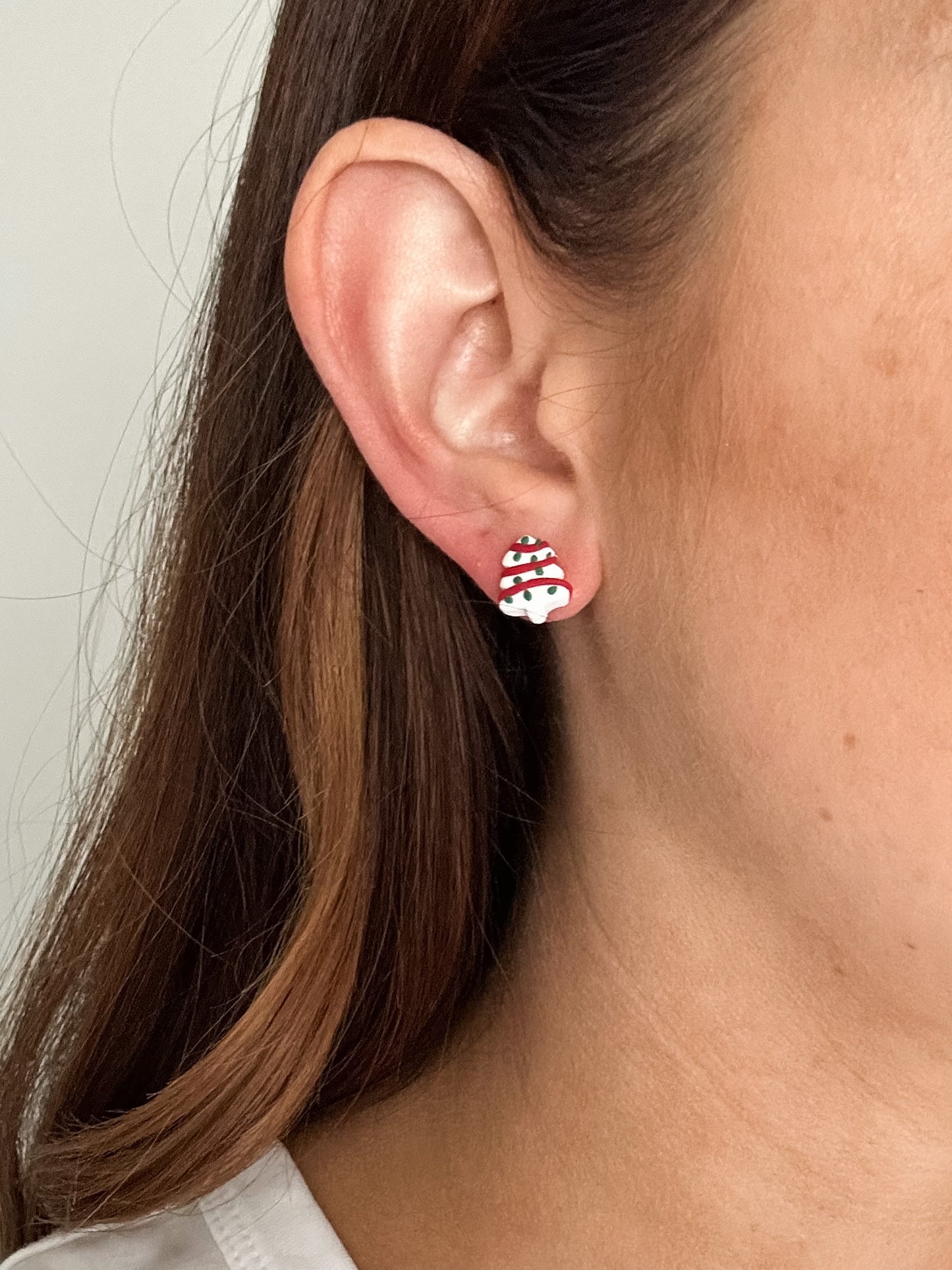 Christmas Tree Cake Studs