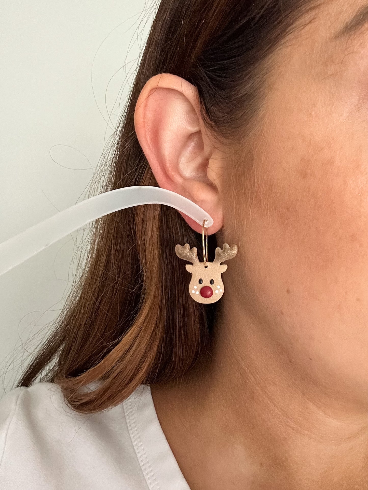 Red-Nosed Reindeer Hoops