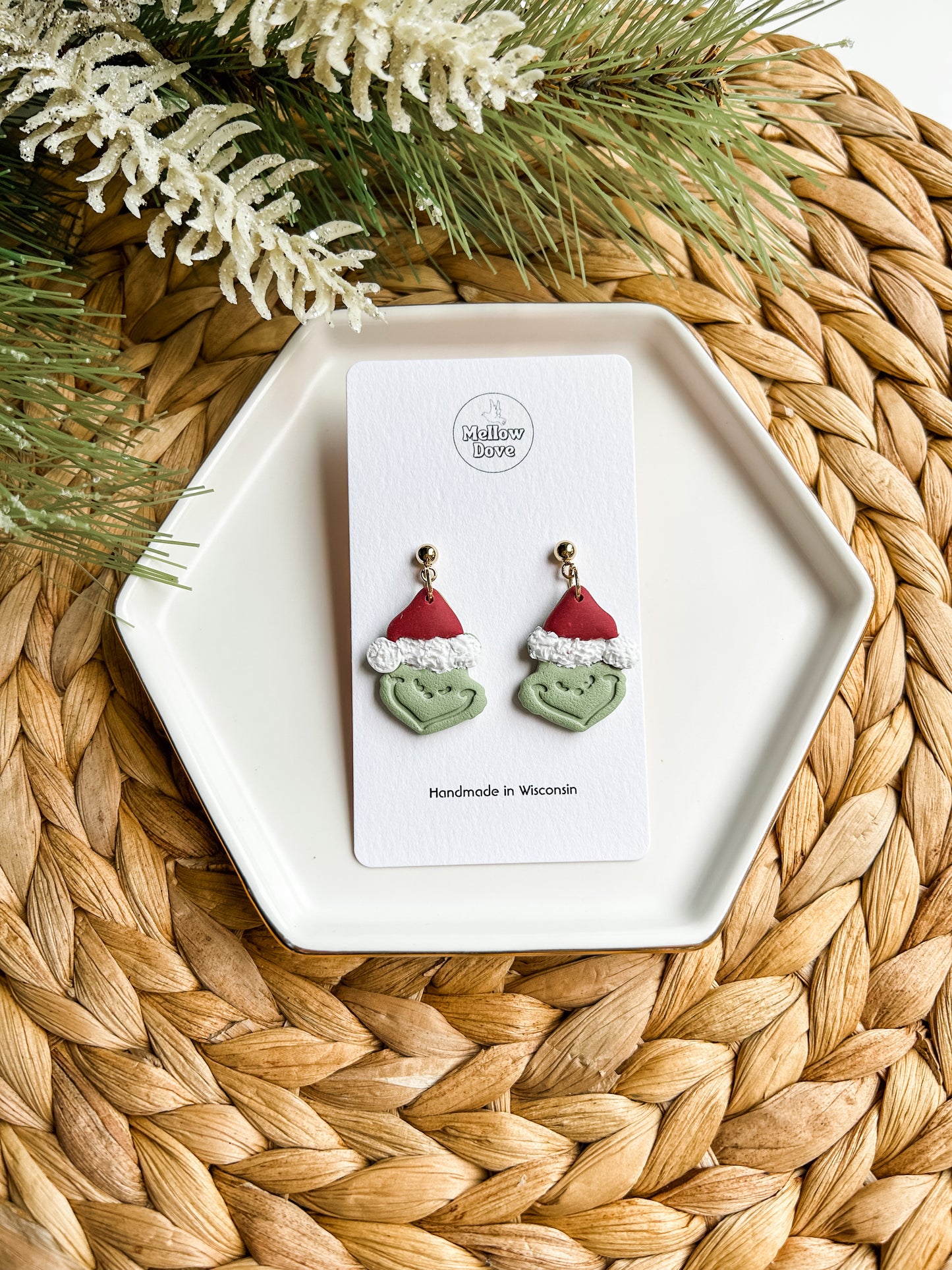 Grinch Earrings