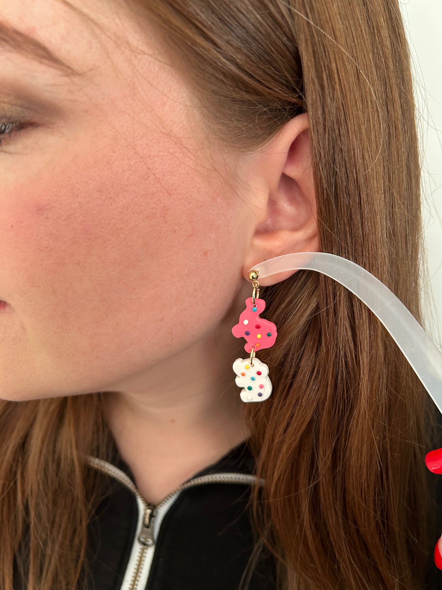 Circus Animal Cookie Earrings