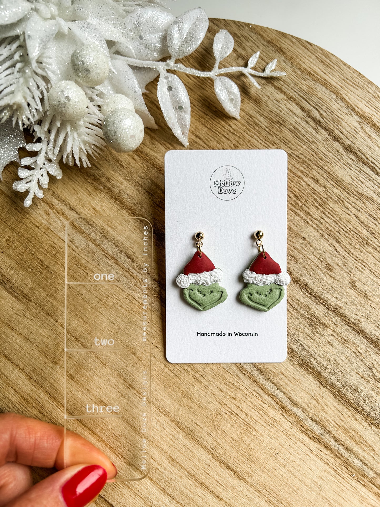 Grinch Earrings
