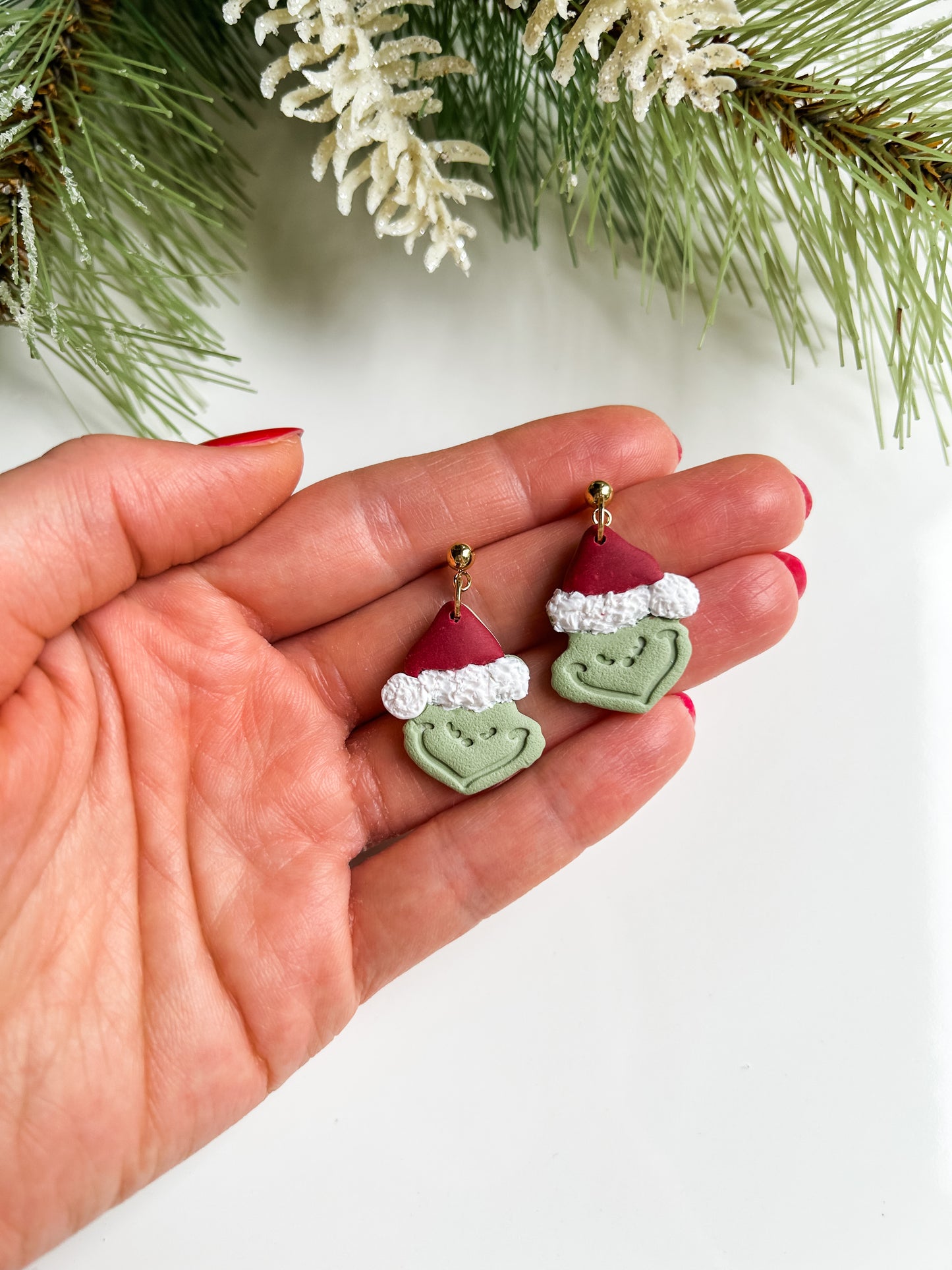 Grinch Earrings