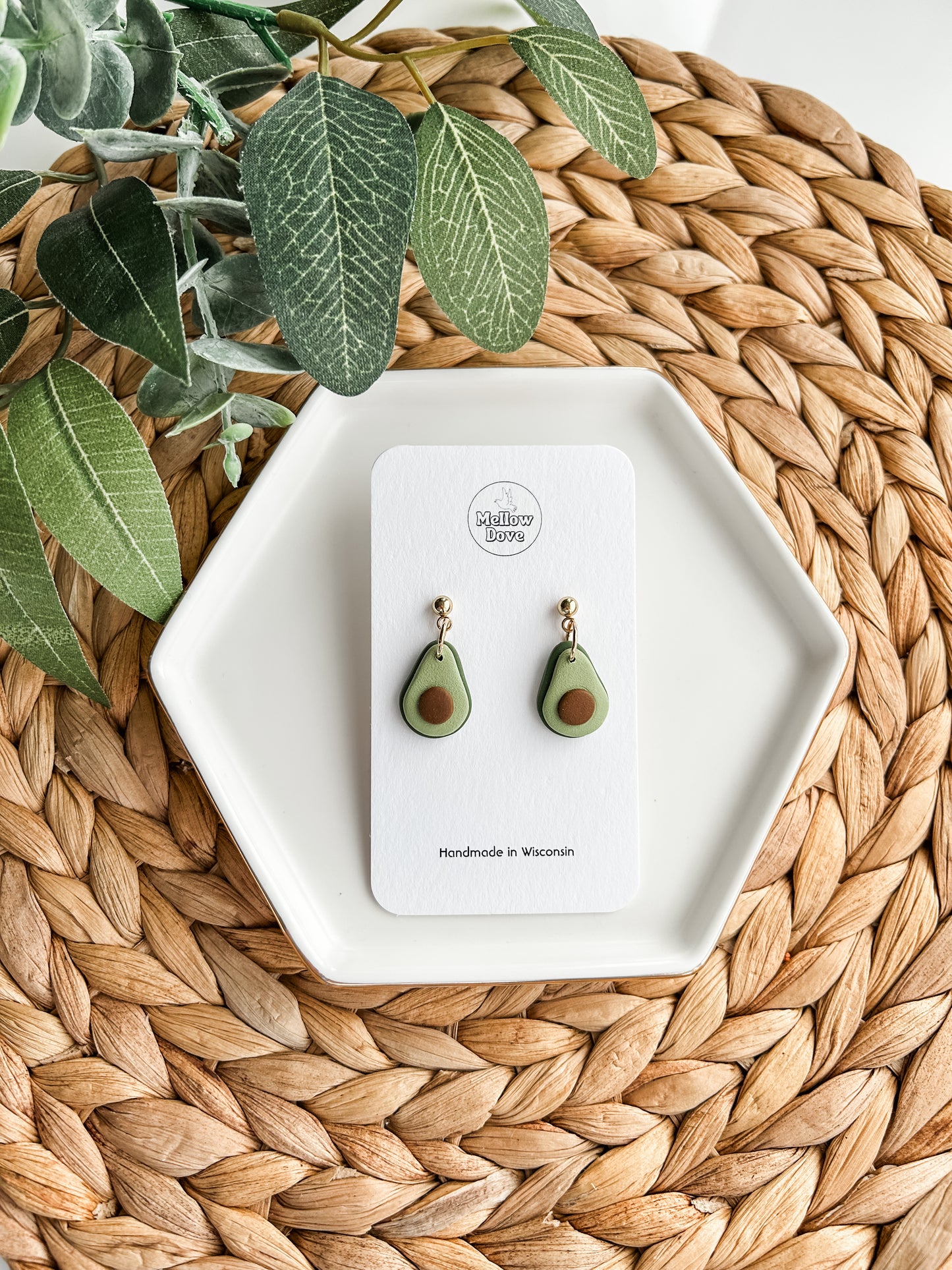 Avocado Earrings