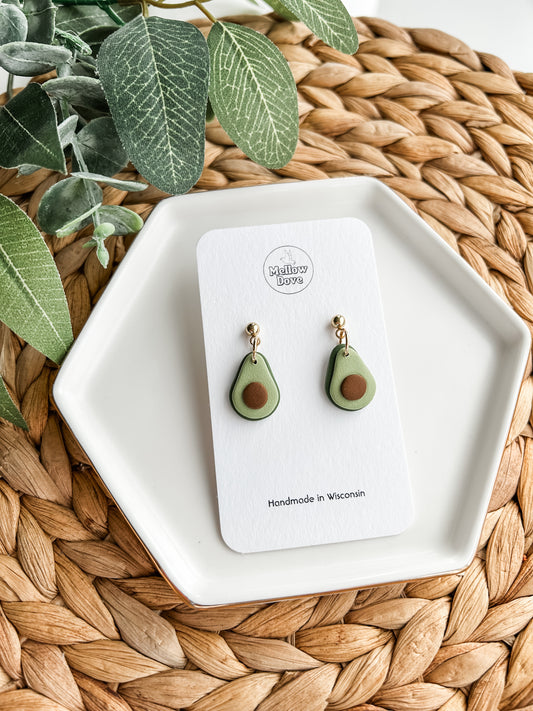 Avocado Earrings