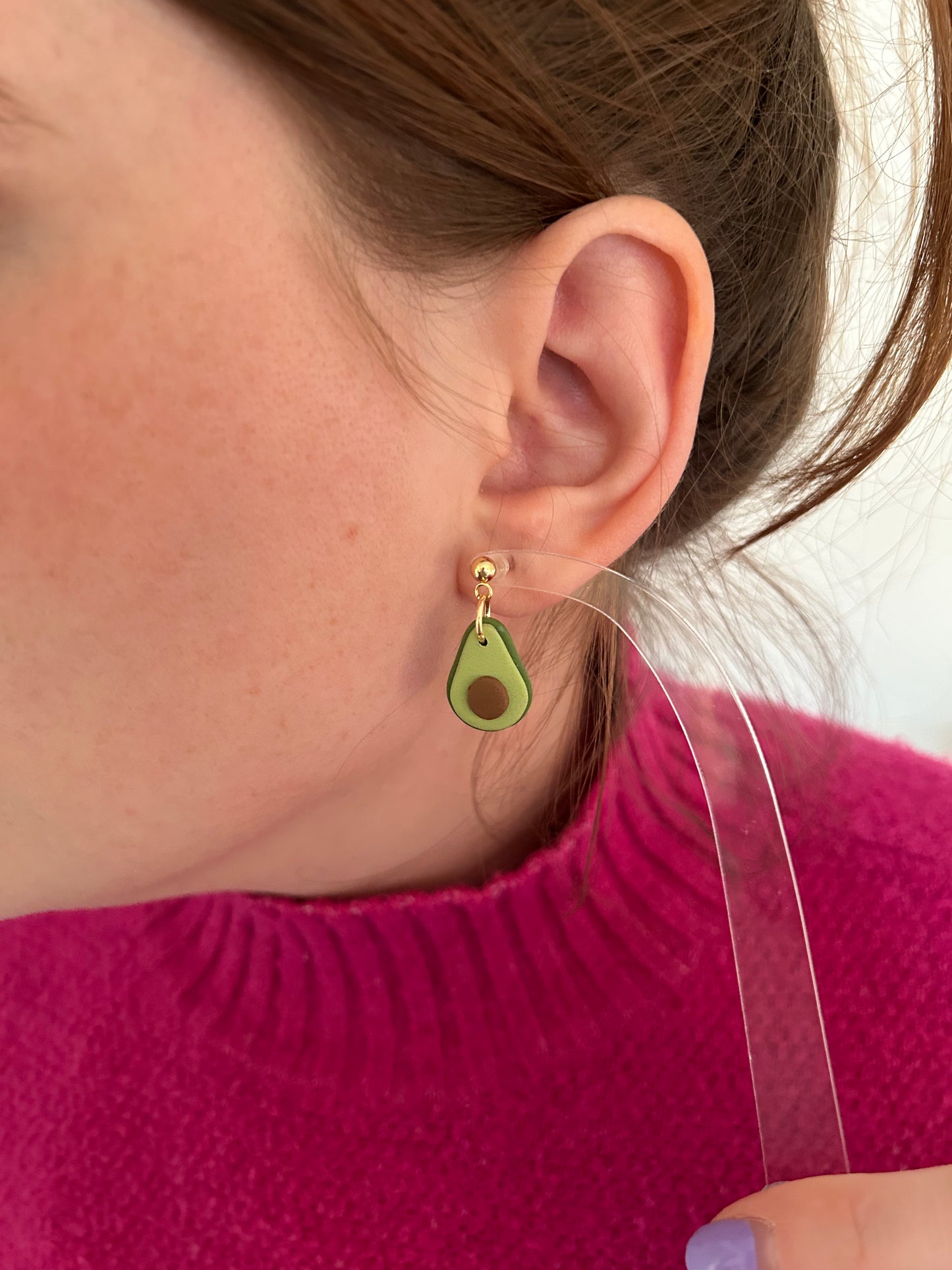 Avocado Earrings