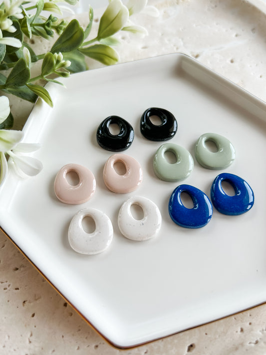 Classic Circle Charms | Neutrals