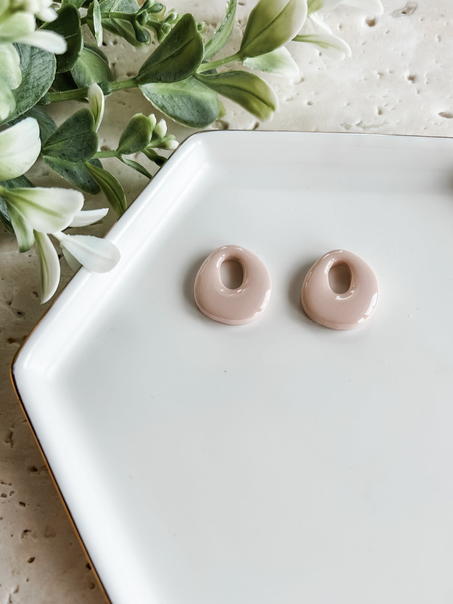 Classic Circle Charms | Neutrals