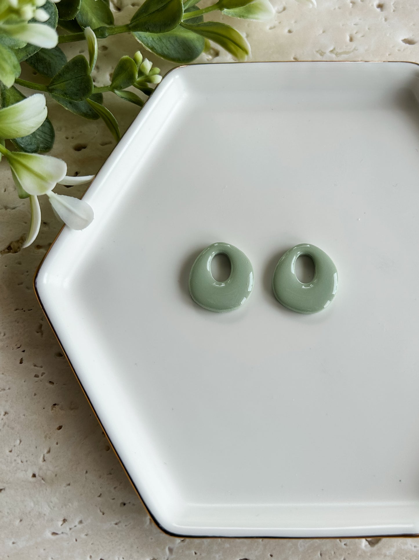 Classic Circle Charms | Neutrals