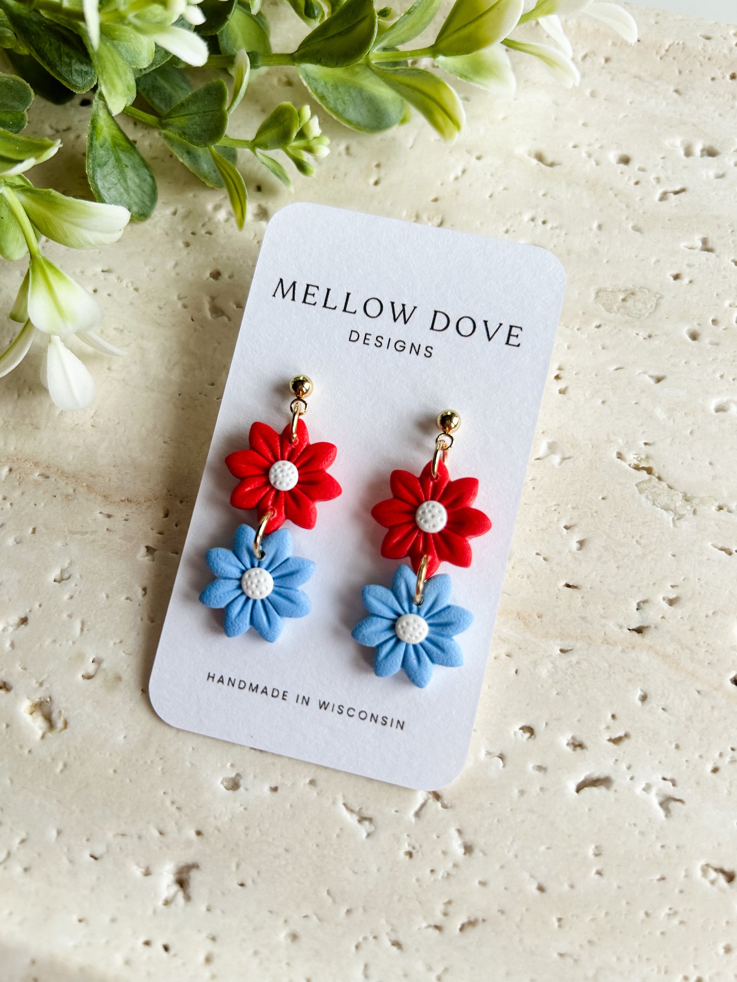 4th of July Flower Duo