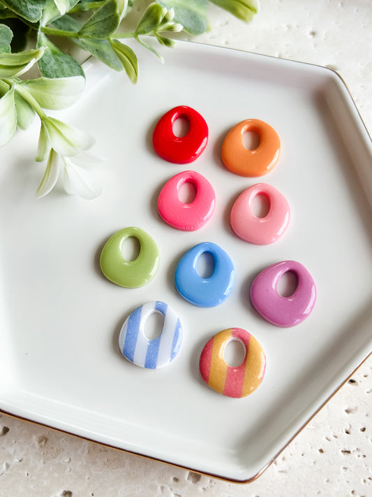 Classic Circle Charms | Summer Colors