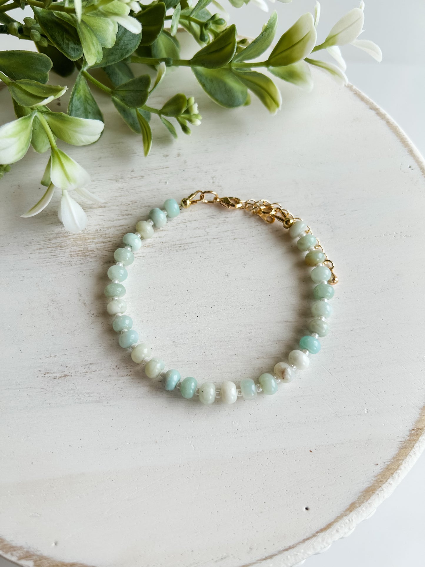 Amazonite Gemstone Bracelet