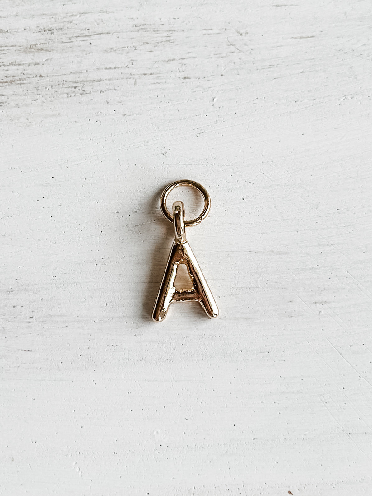Initial Charms- ADD ON TO ANY CARABINER NECKLACE