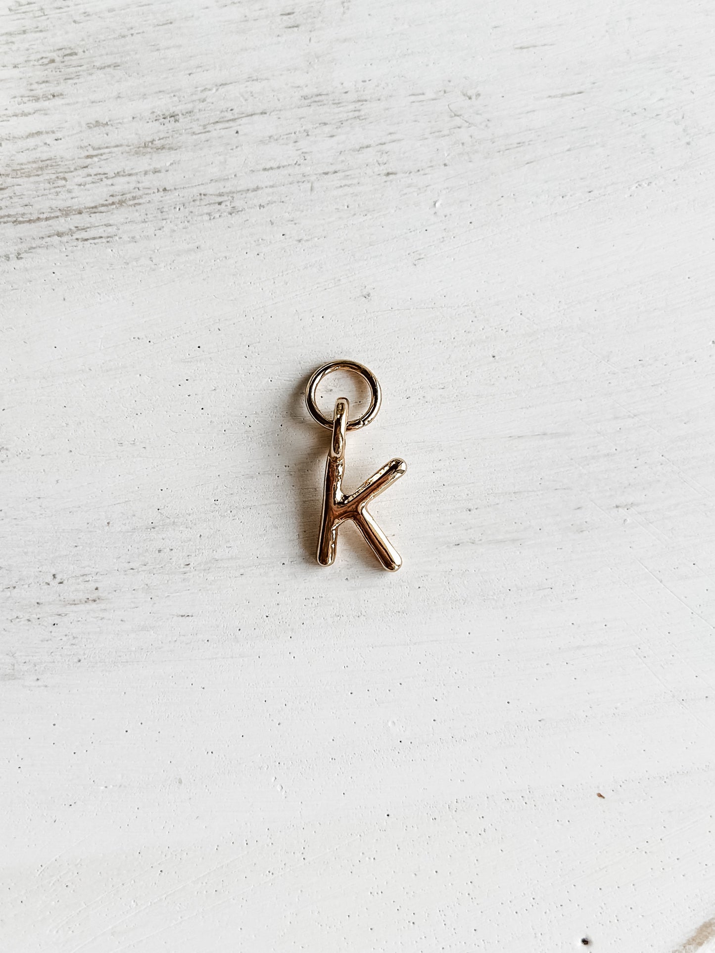 Initial Charms- ADD ON TO ANY CARABINER NECKLACE