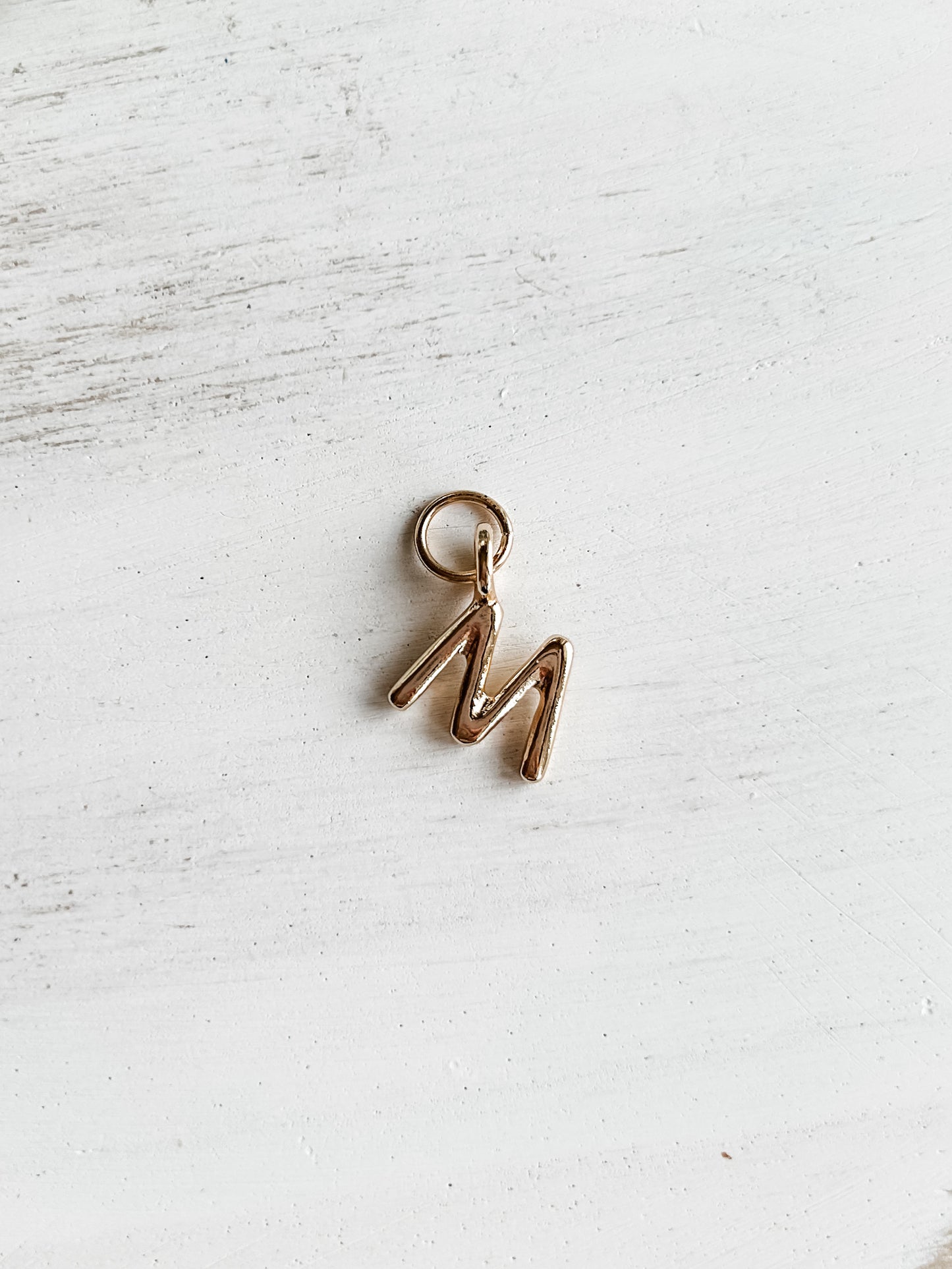 Initial Charms- ADD ON TO ANY CARABINER NECKLACE