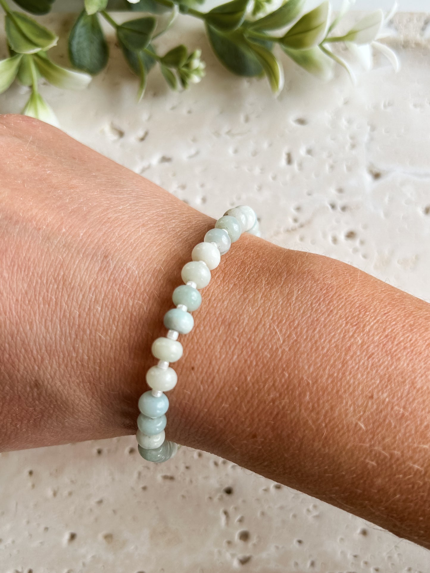 Amazonite Gemstone Bracelet