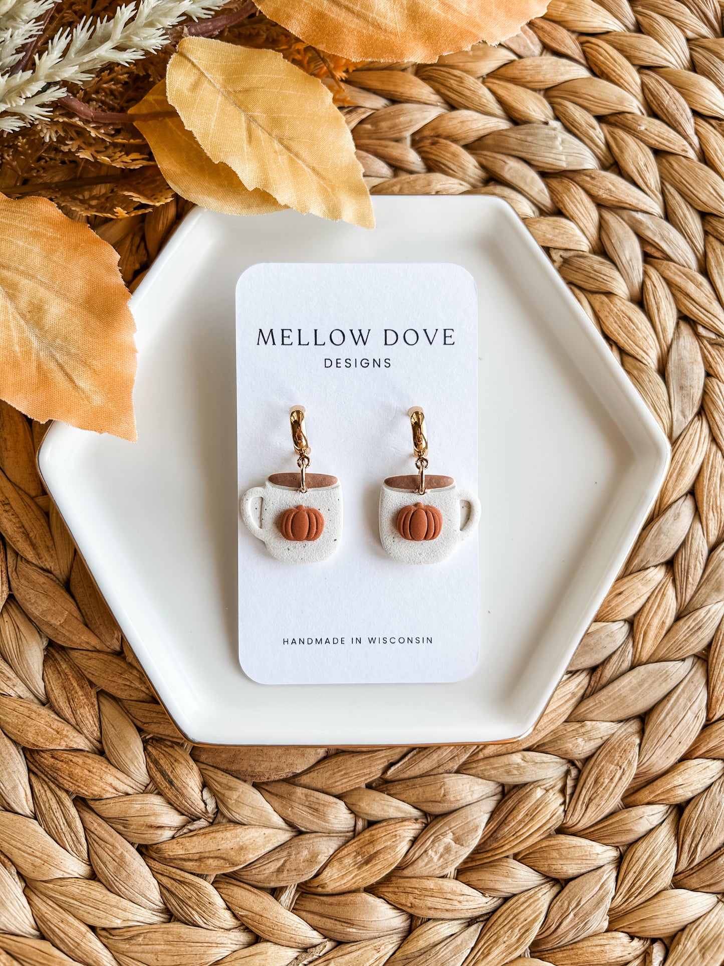 Pumpkin Coffee Mug Hoops