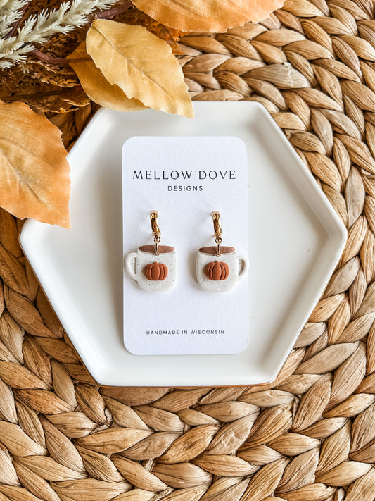 Pumpkin Coffee Mug Hoops
