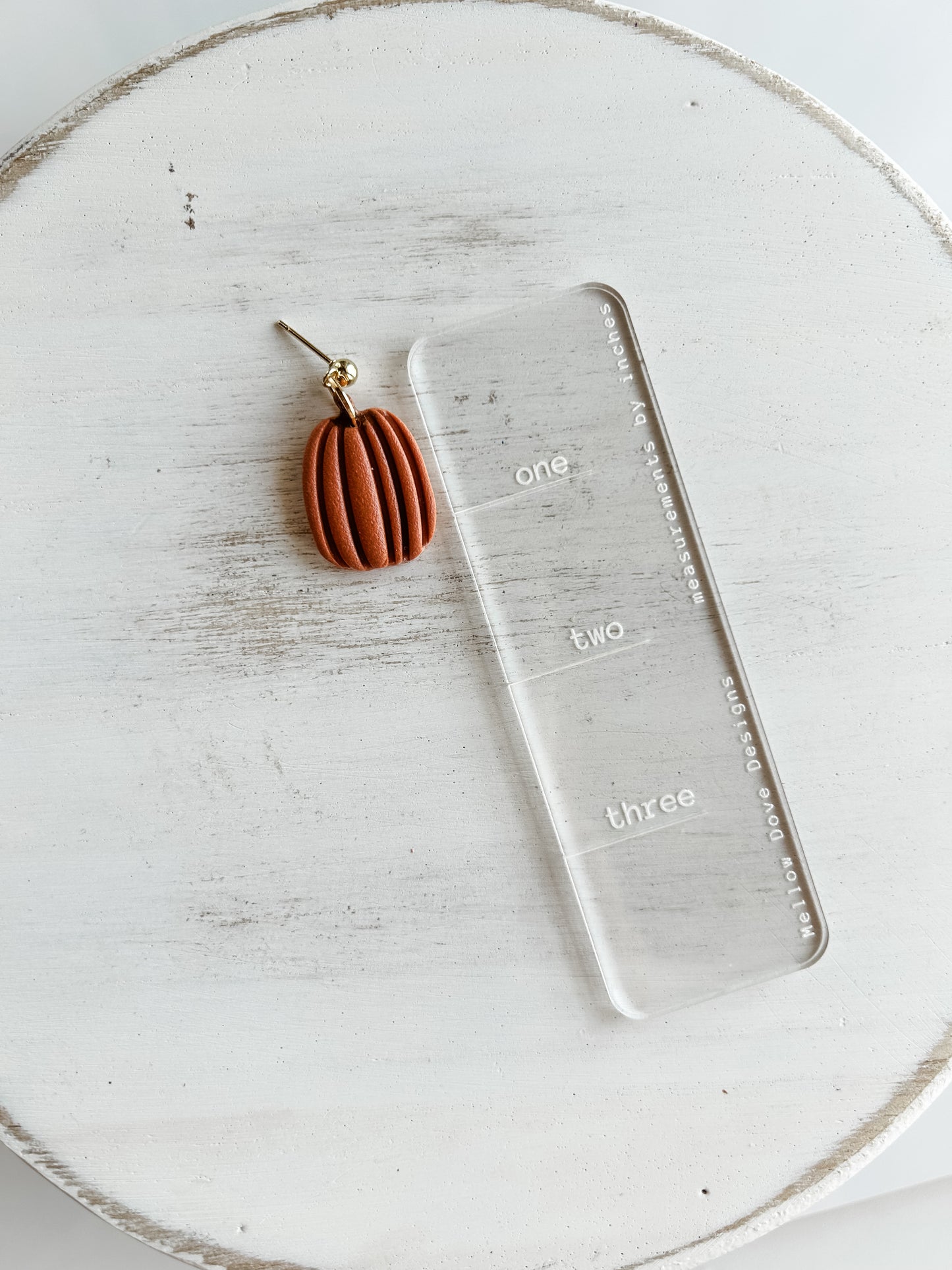 Tall Pumpkin Earrings