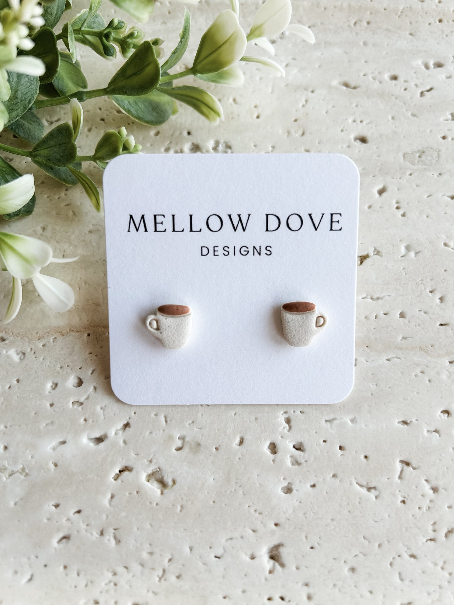 Coffee Mug Studs