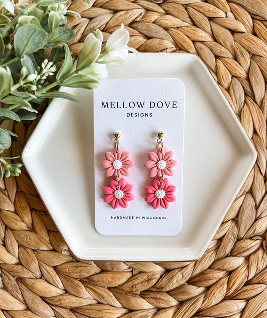 Pink Flower Duo