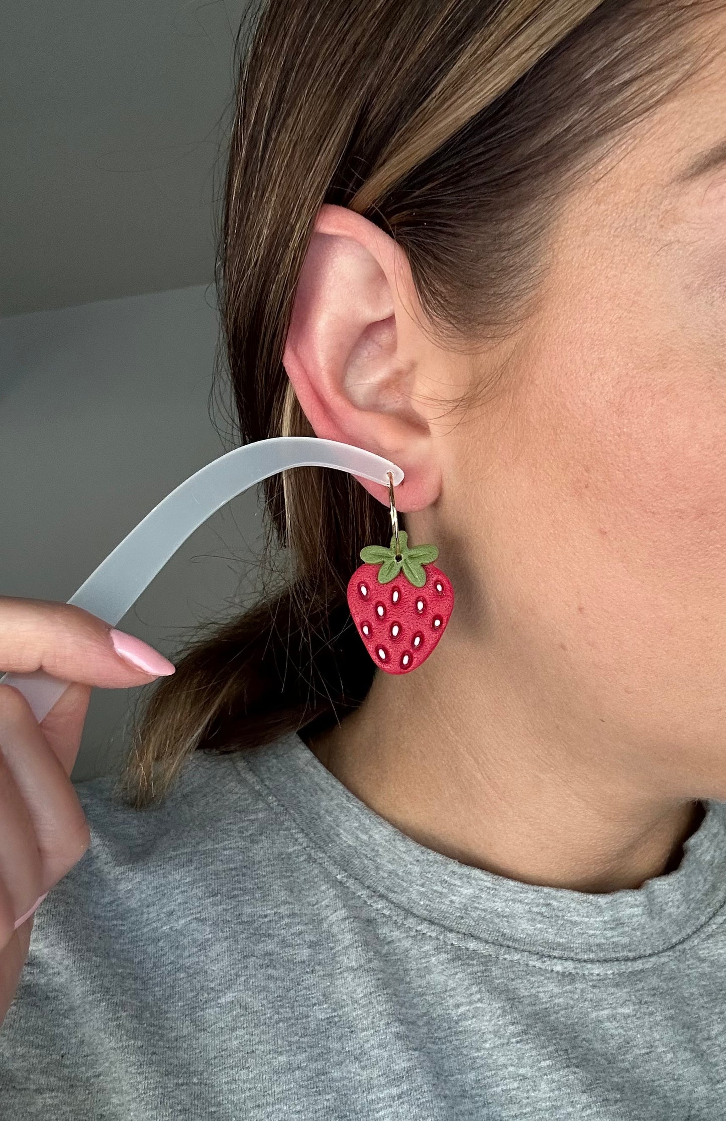 Strawberry Hoops