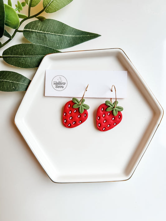 Strawberry Hoops