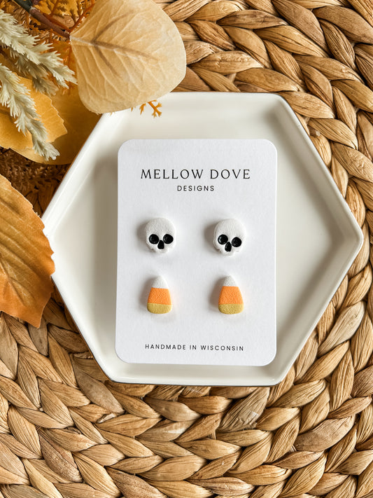 Skull + Candy Corn Stud Pack