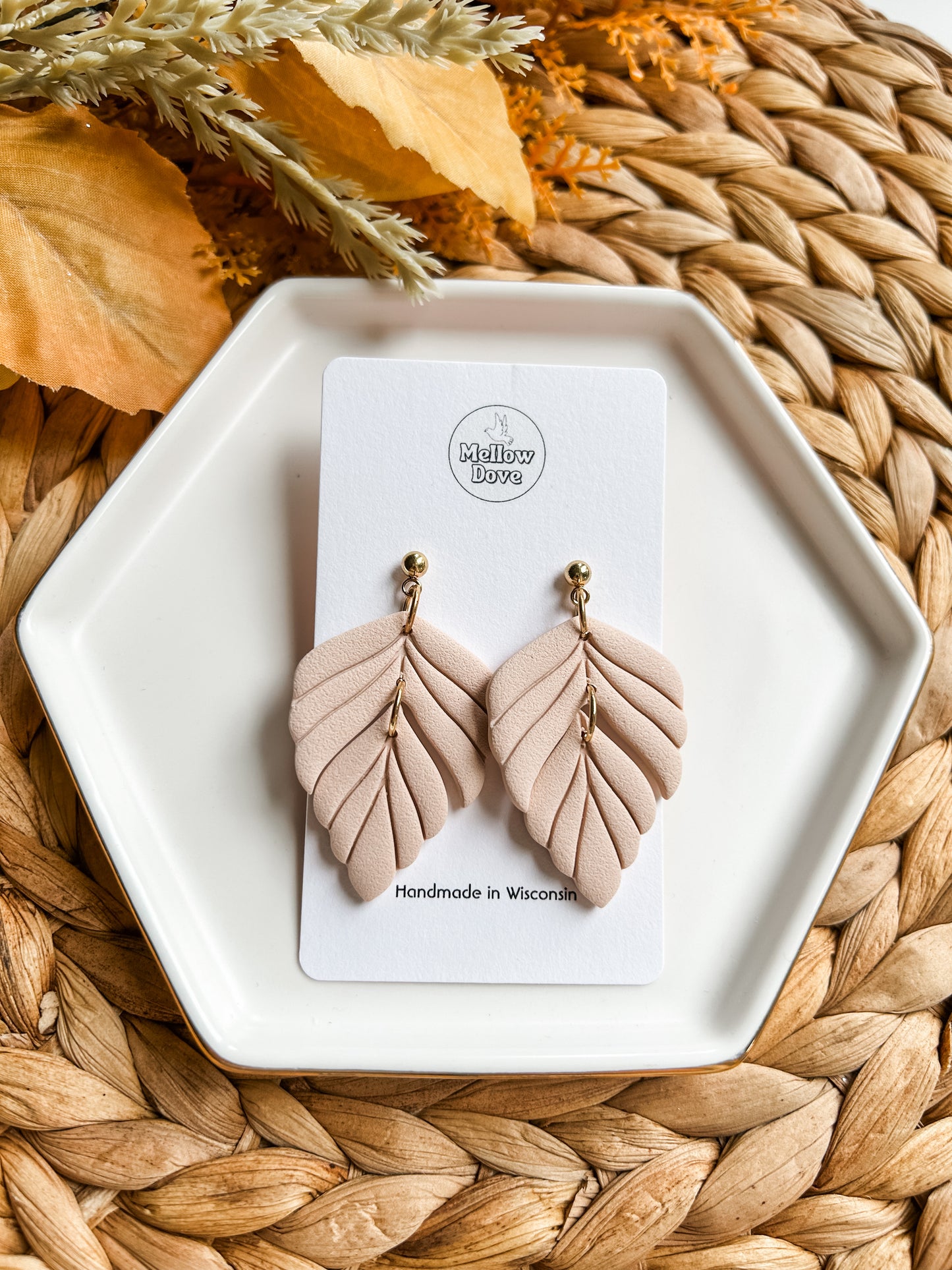 Boho Leaf Earrings