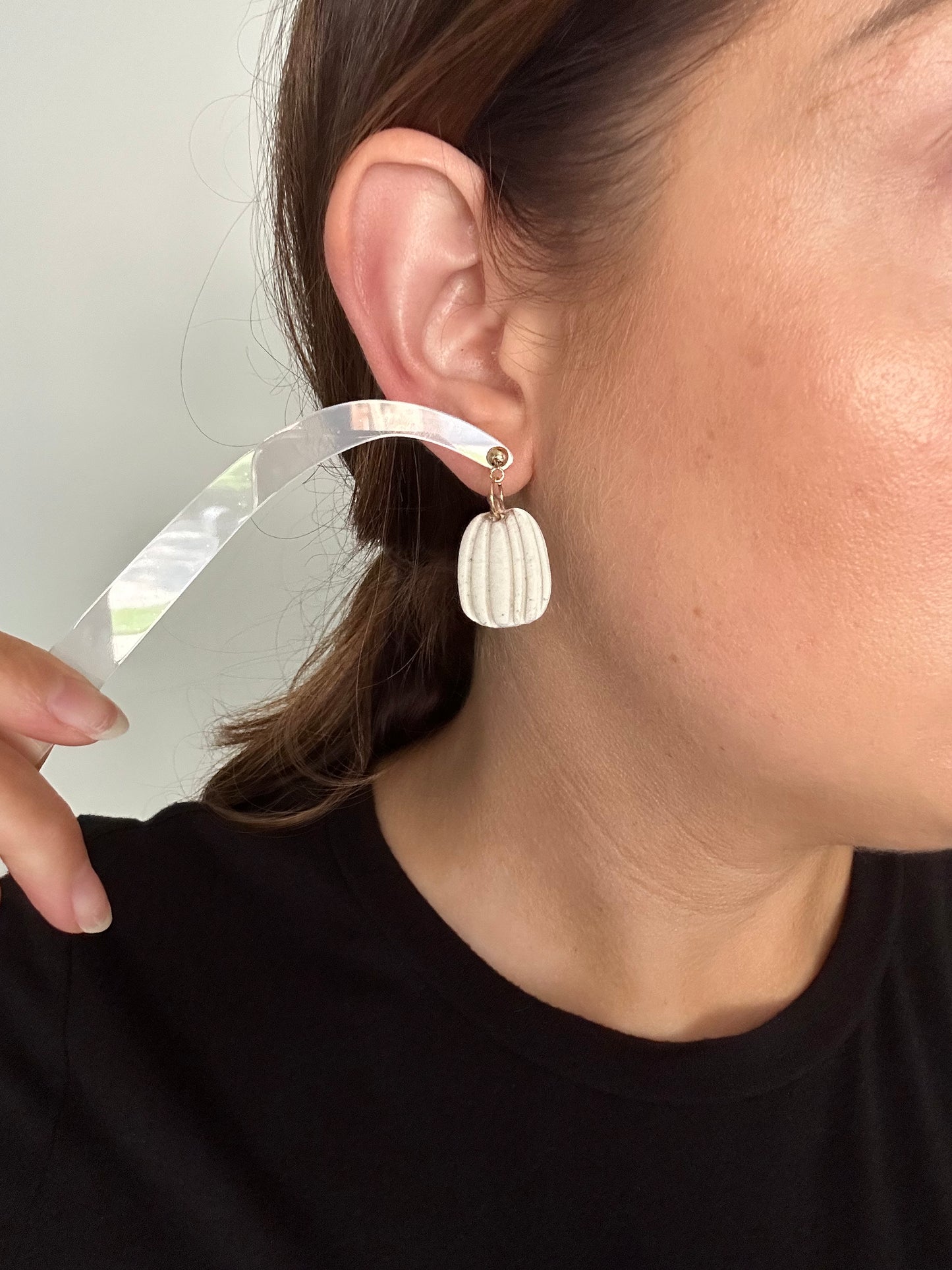 Tall Pumpkin Earrings