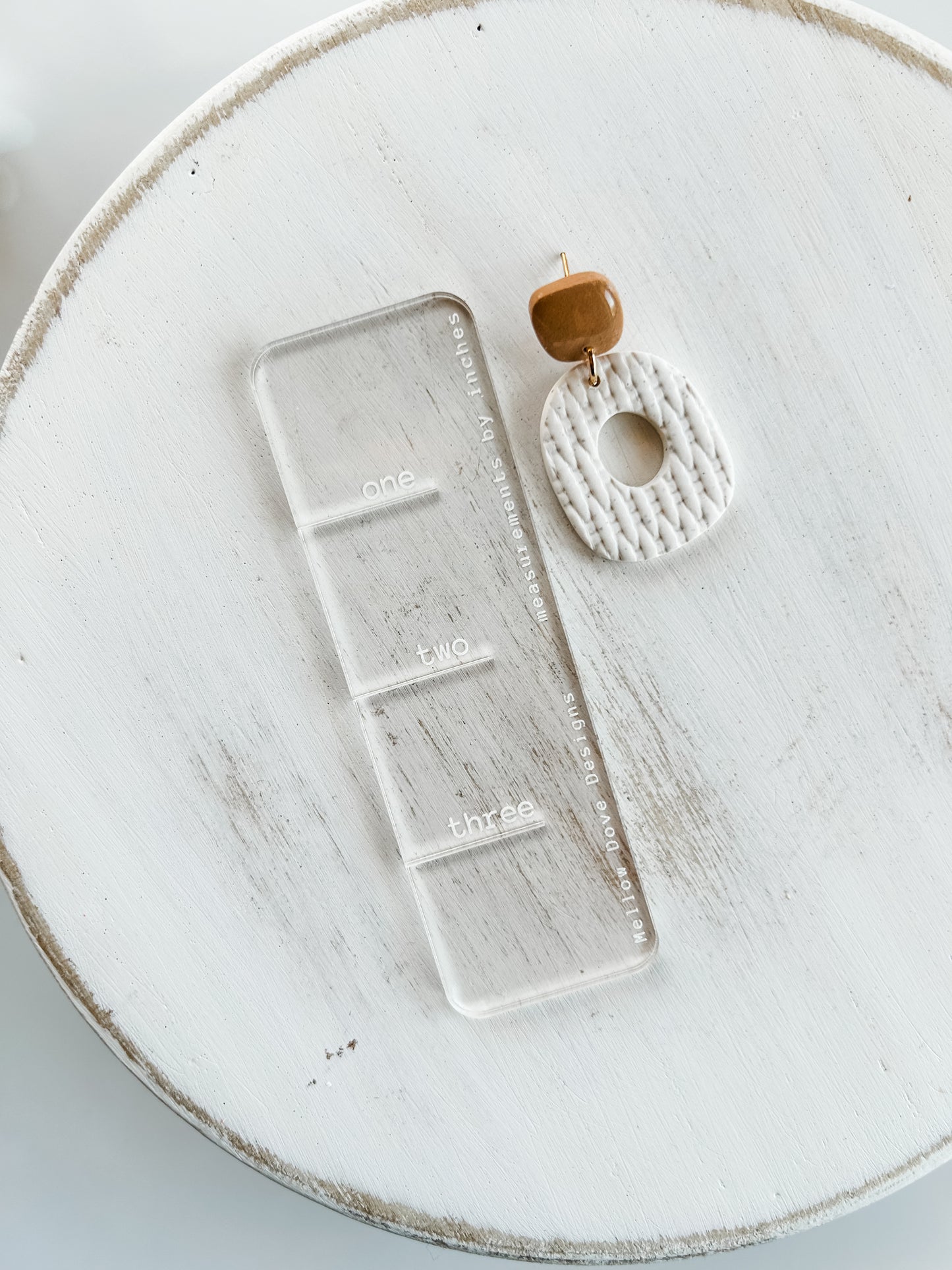 Ivory Rattan Earrings