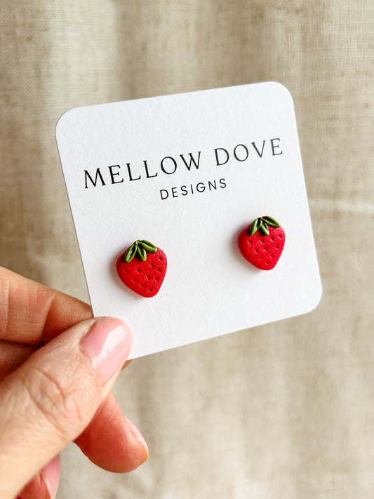 Strawberry Studs