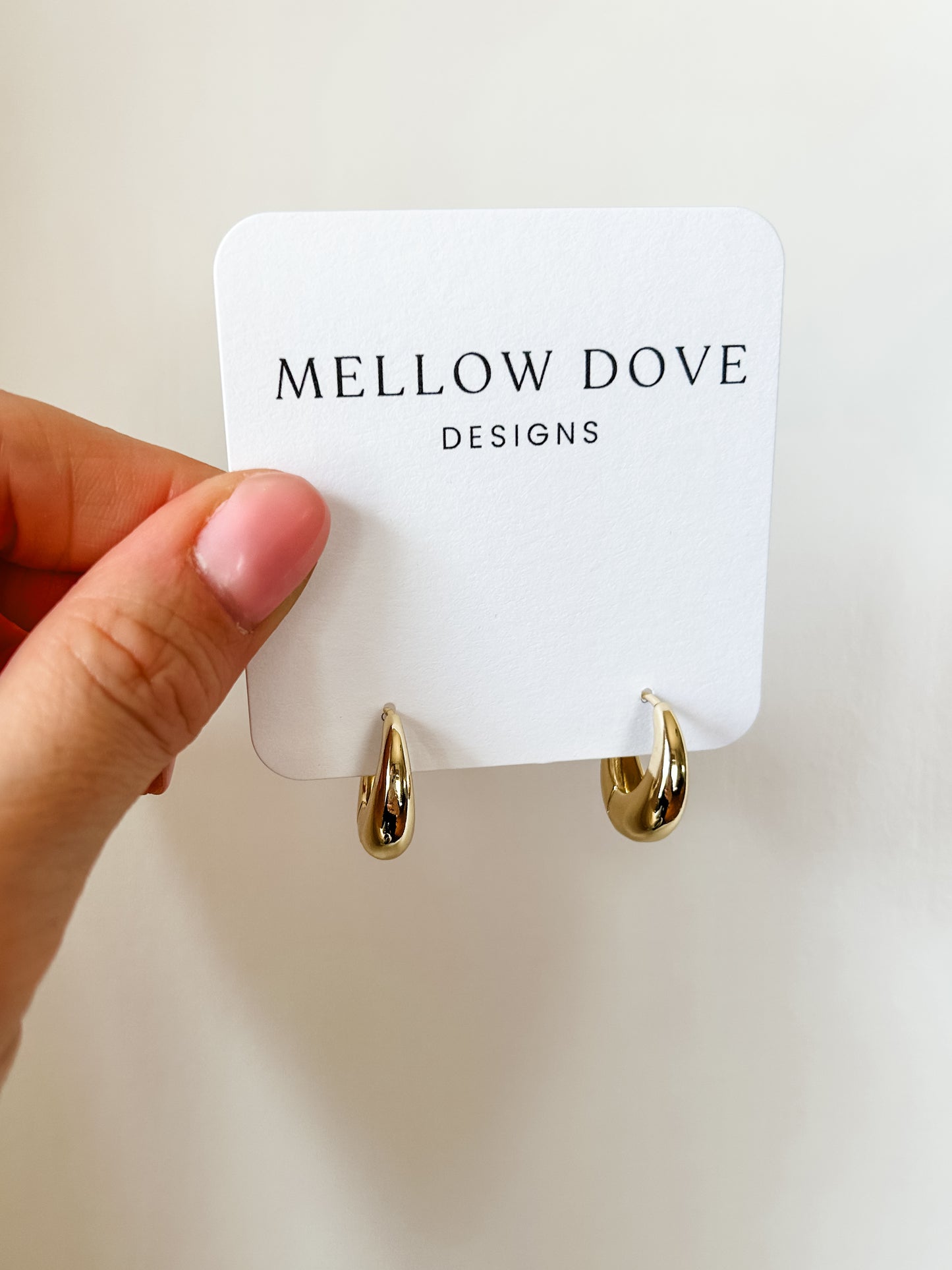 Minimalist Dome Hoops | 14K Gold-Filled