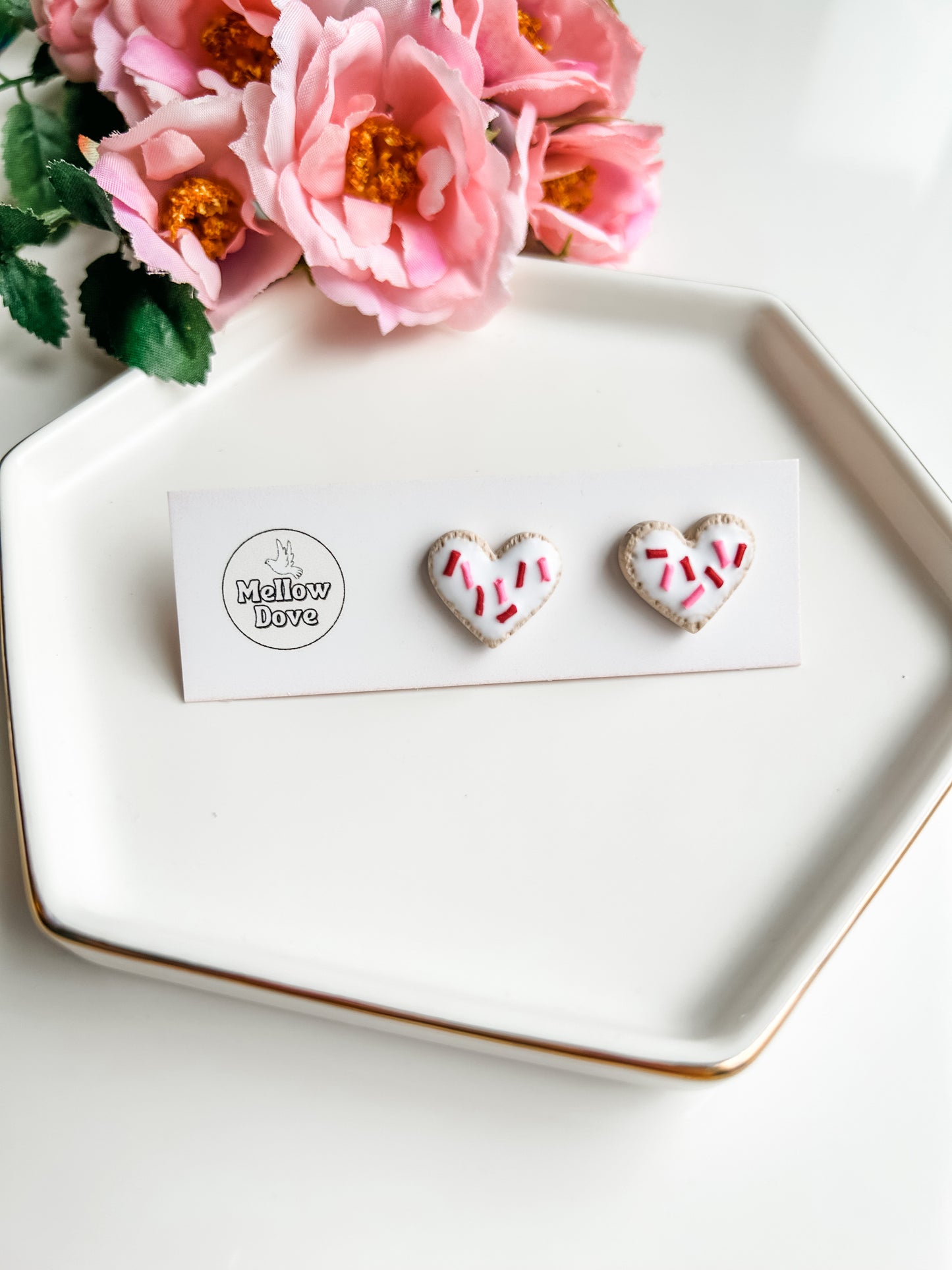 Sugar Cookie Stud Earrings