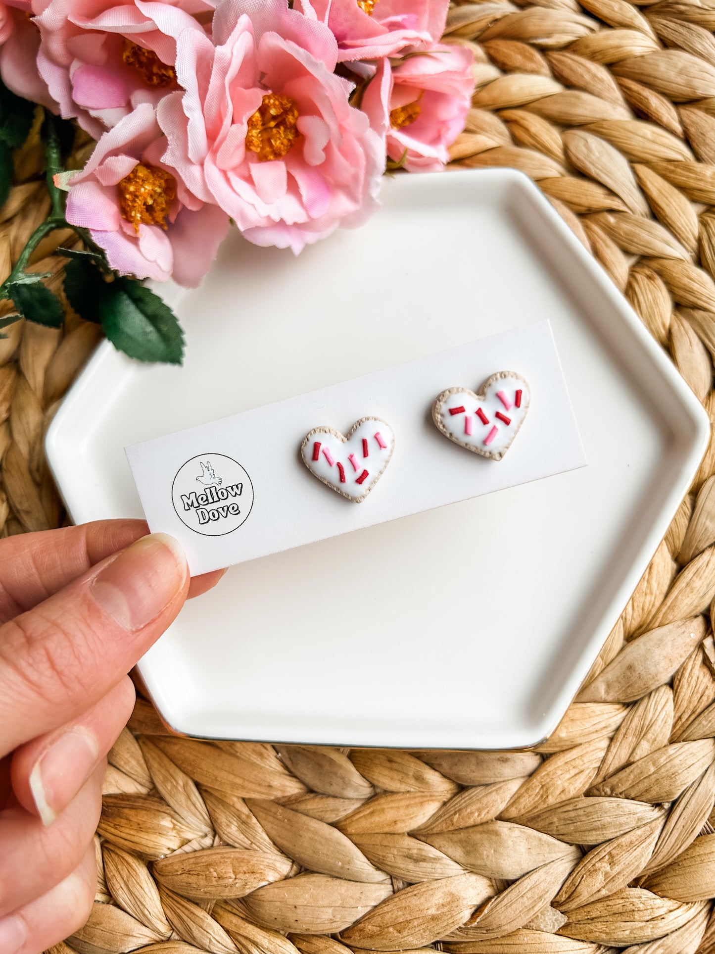 Sugar Cookie Stud Earrings